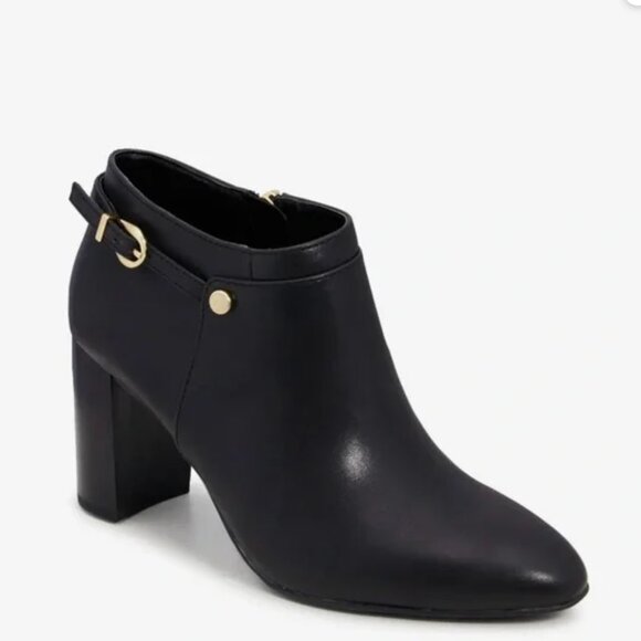 Vince Camuto Women’s Coorin Heeled Booties in Black Size 8 - Picture 1 of 10